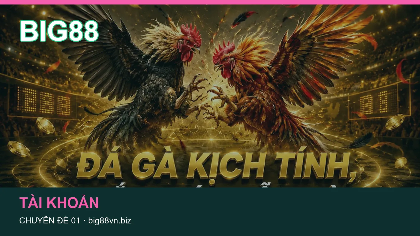 Cách bắt đầu đọc chuyên mục Tài khoản trên BIG88